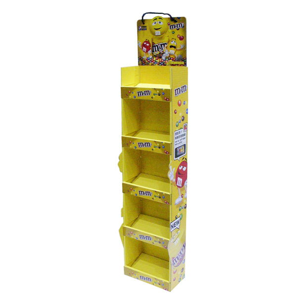 Cardboard Display of Sidekick/Hanging - Five Level shelves , Rope