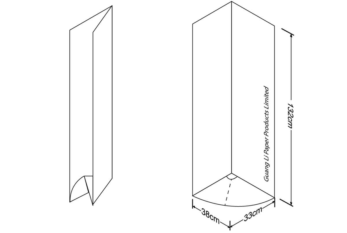 Cardboard Standee Display, L Shape Stand, Collapsible Design Guang Li Paper Products Limited