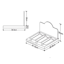 Cardboard  Cosmetics Countertop Display with spot UV header