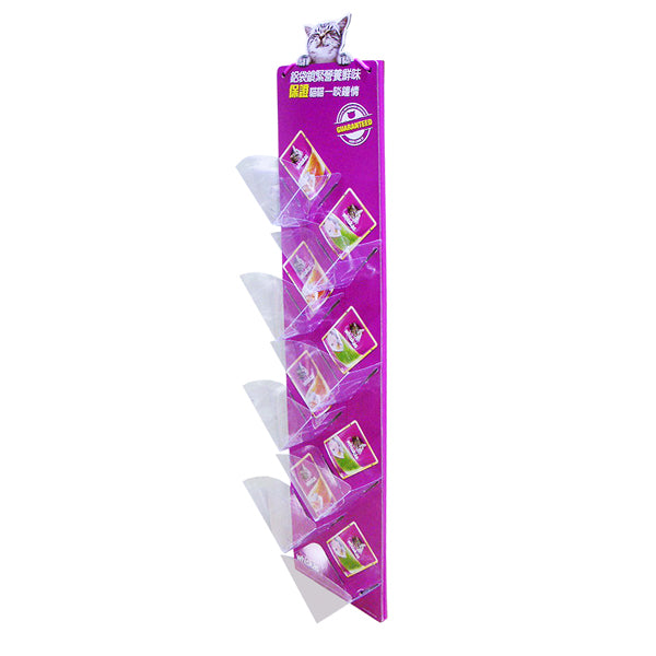 Cardboard Display of Sidekick/Hanging - Plastic Trays , Rope