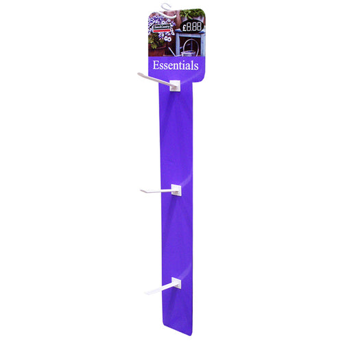 Cardboard Display of Sidekick/Hanging - Plastic Peg Hooks , S Hook