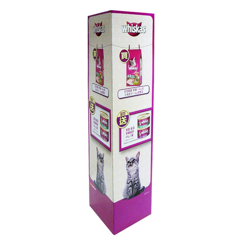 Cardboard Standee Display, L Shape Stand, Collapsible Design
